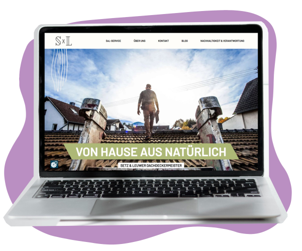Website Gestaltung für Dachdecker