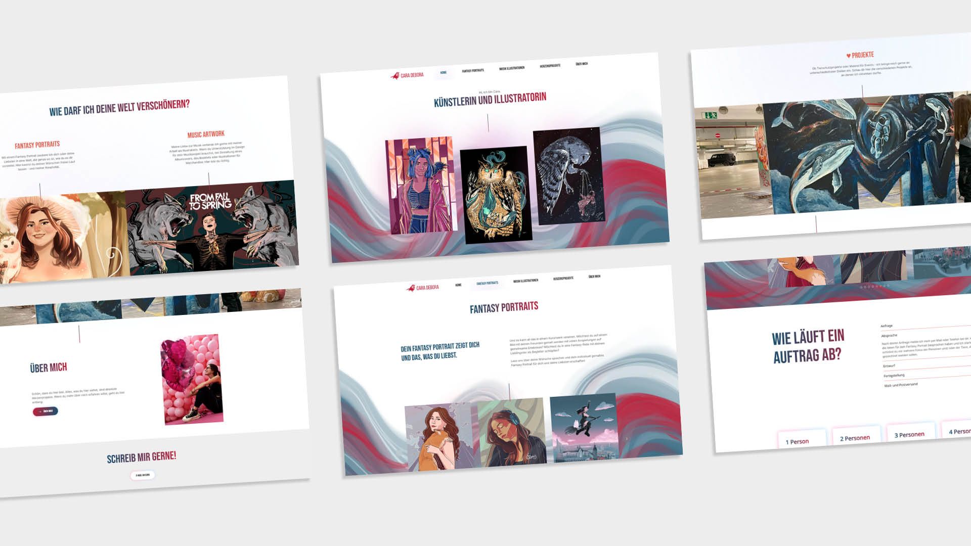 Website Design Illustratorin